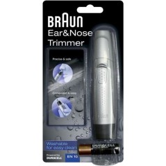 Braun EarNose EN10 Precision Trimmer - Effortless Grooming in Sleek Black | SKU: 4210201574620
